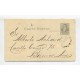 ARGENTINA ENTERO POSTAL GJ CAP-22 CARTA CIRCULADA CON MATASELLO AYACUCHO 1893
